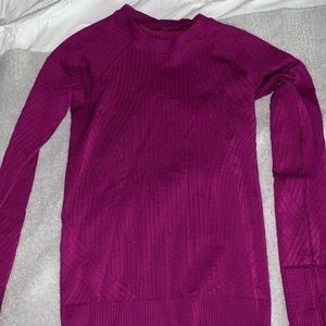 Lululemon long sleeve shirt, size 4